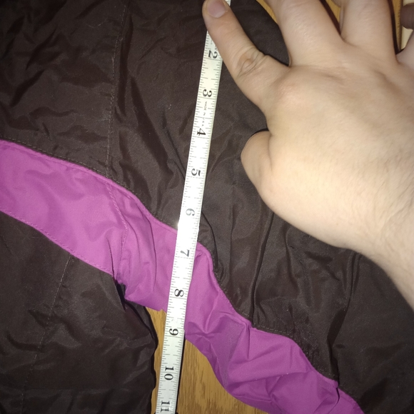 Columbia Brown Interchange Jacket 2 In One Waterproof Women's Size Small - Picture 16 of 16